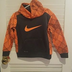 Nike dri-fit hooded sweatshirt 2T
